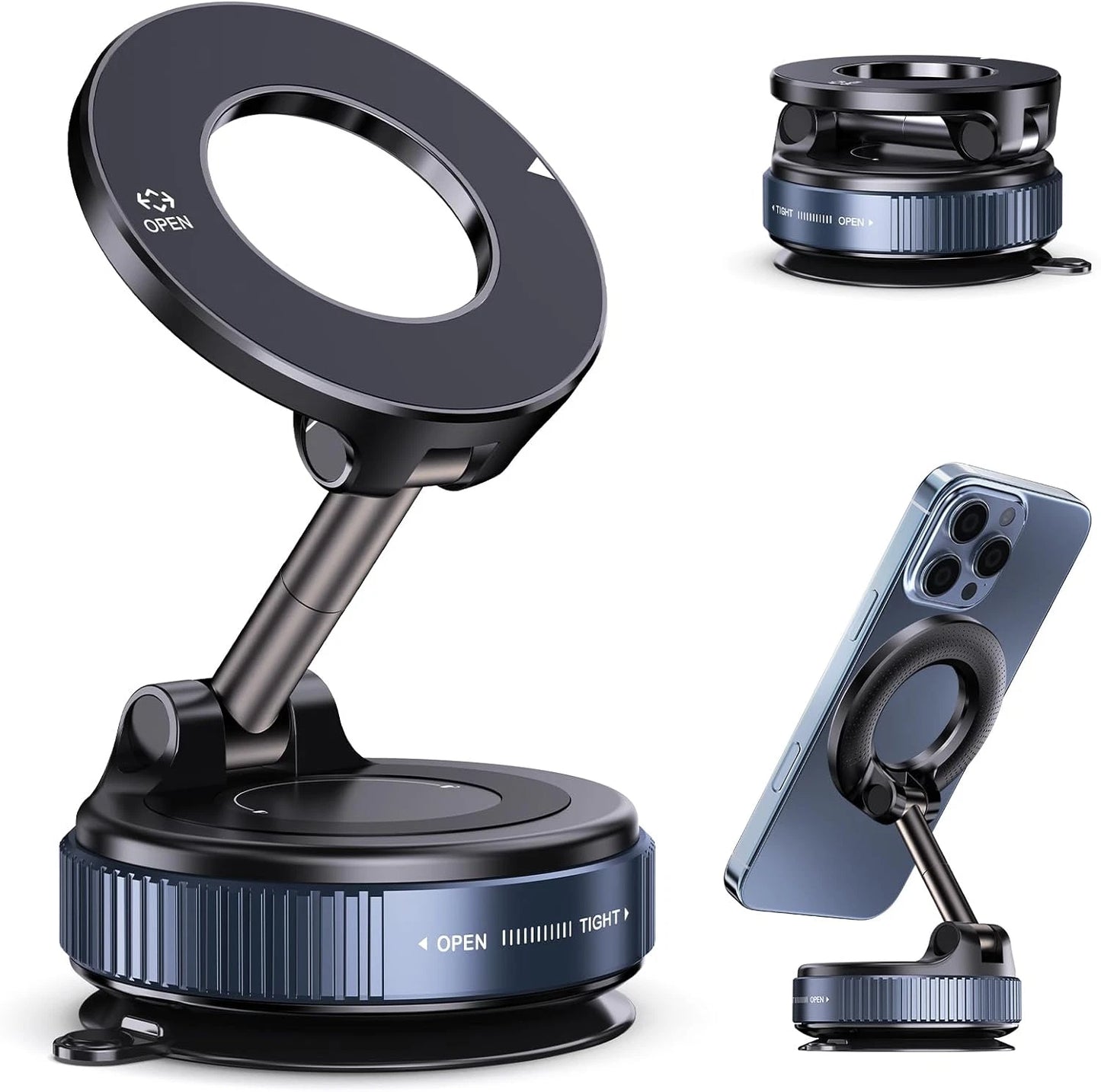 Vacuum Suction Magnetic Bracket