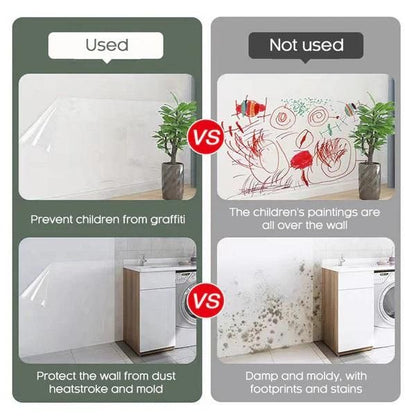 Transparent Electrostatic Wall Protection