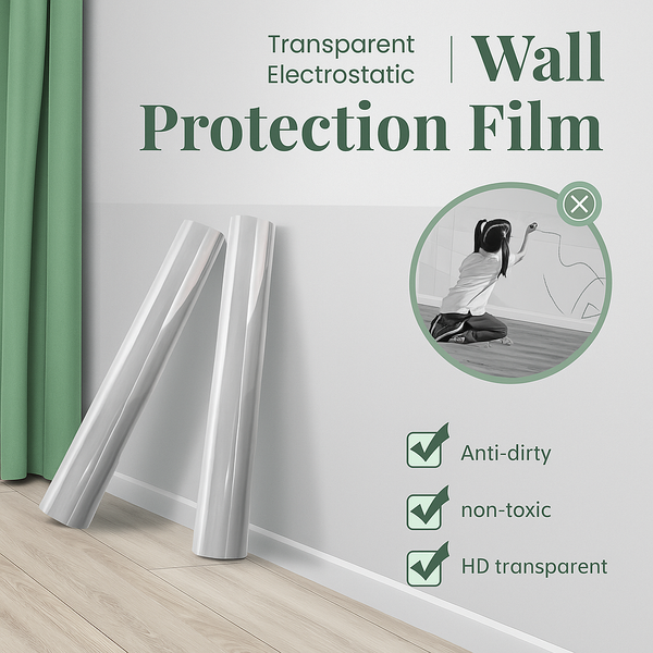 Transparent Electrostatic Wall Protection